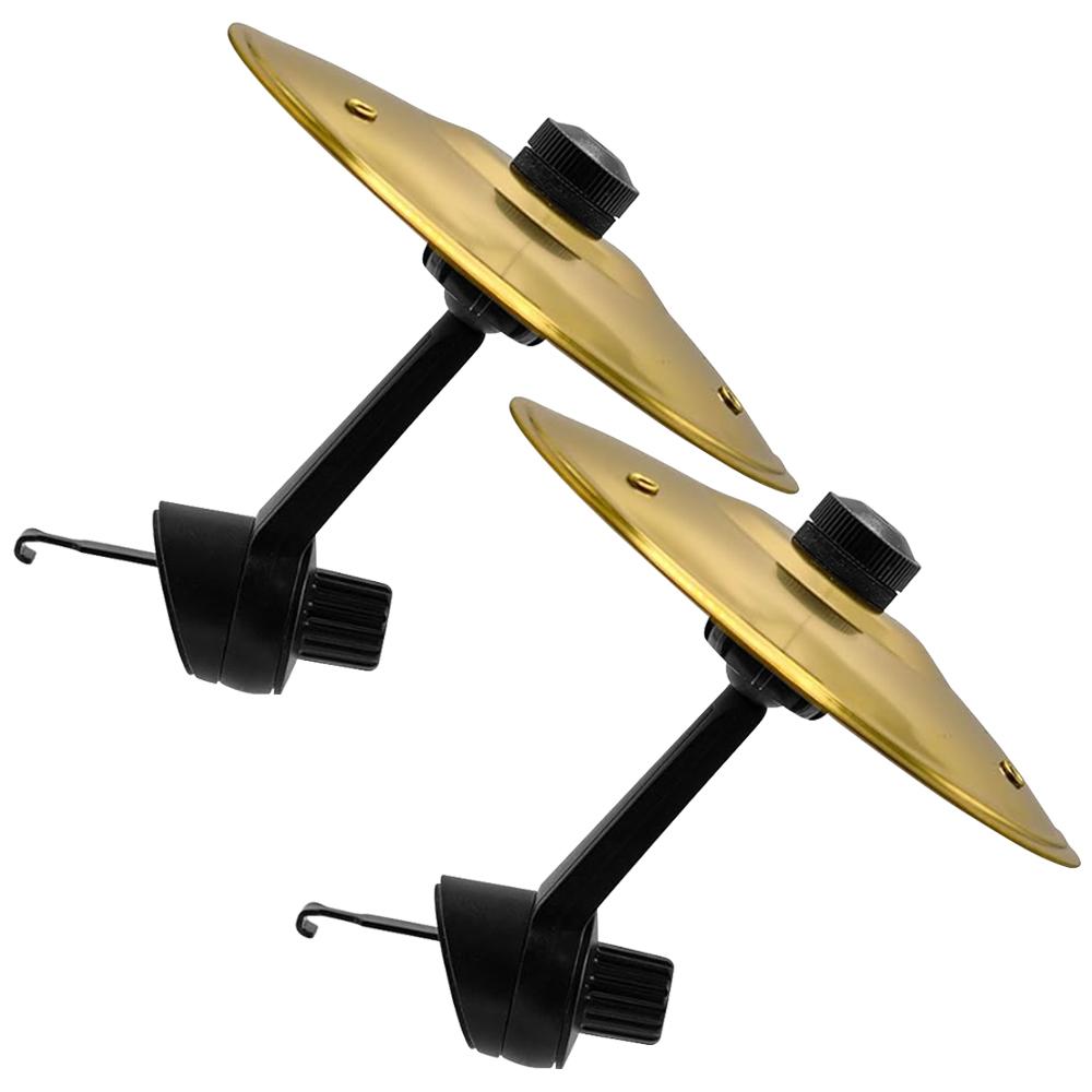 Car Crash Cymbal Air Vent Car Drum Cymbal Mini Drum Suitable for All Types of Vehicles for Car Vent