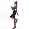 Plush Velvet Trousers for Women In Autumn and Winter Peach Buttocks Tight Jeans for Women Ash Super High Waist Pencil Pants for Women