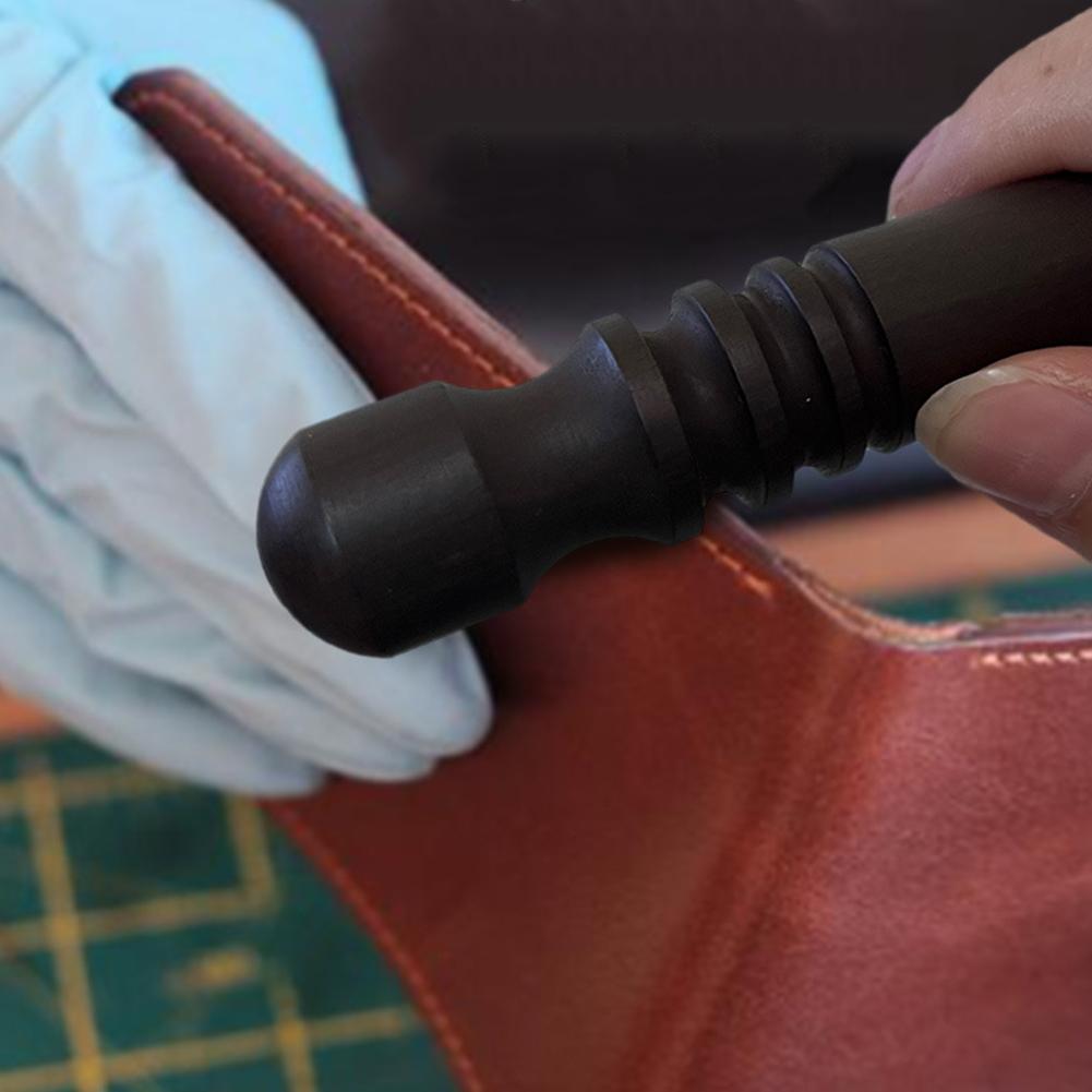Leather Craft Tool Ebony Polish Tool Leather Crafting Ebony Polish Rod Edge Burnishing Tool Flesh Side Grinding