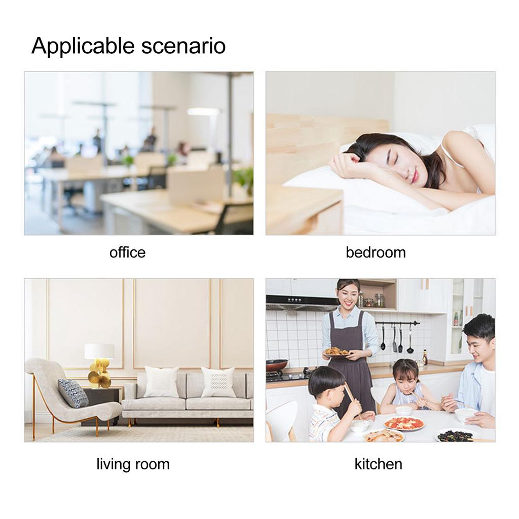 Evaporative Air Cooler Portable Space Air Conditioner Humidifier USB Desk Misting Cooling Fan for Office White