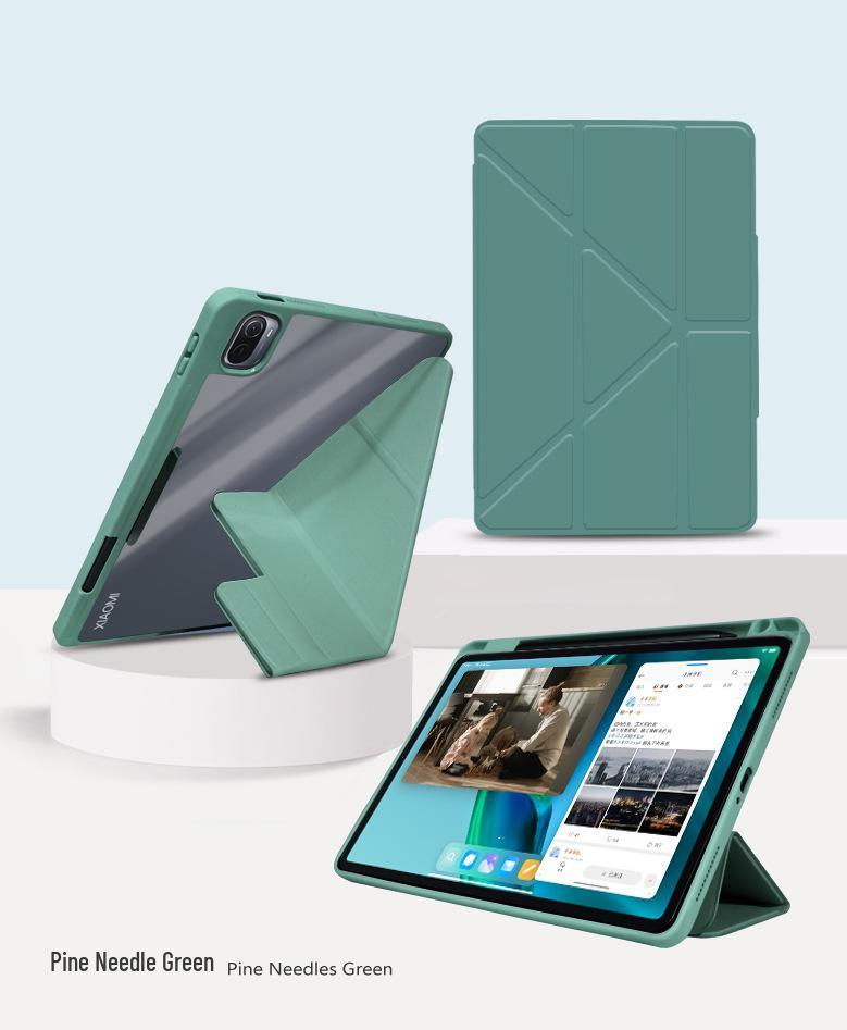 Xiaomi Pad 7S Pro 3+Y Falt-Hülle für Redmi Pad 11, 12,4"-Version - Dünn, Biegefest, Vielseitig