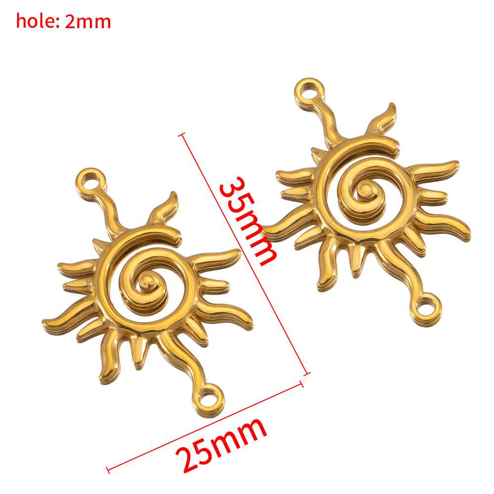 

2-pack Ceramic Flower Pendant Multi-color Tulip Flower Retro Oil Painting Style Pendant DIY Necklace Earrings For Women