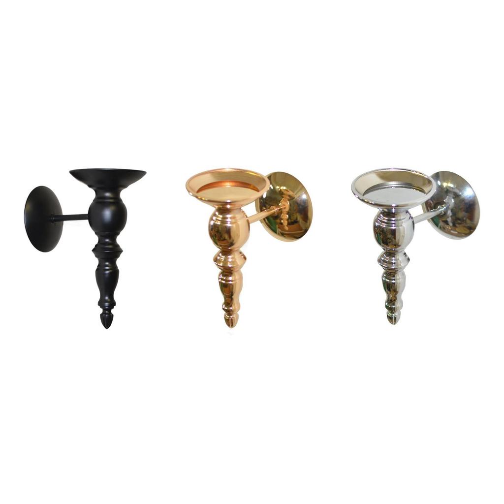 Wall Sconce Candle Holder Wall Mount Candlestick Holder Decorative Tealight Candle Holder for Dining Room Bedroom Office Yard