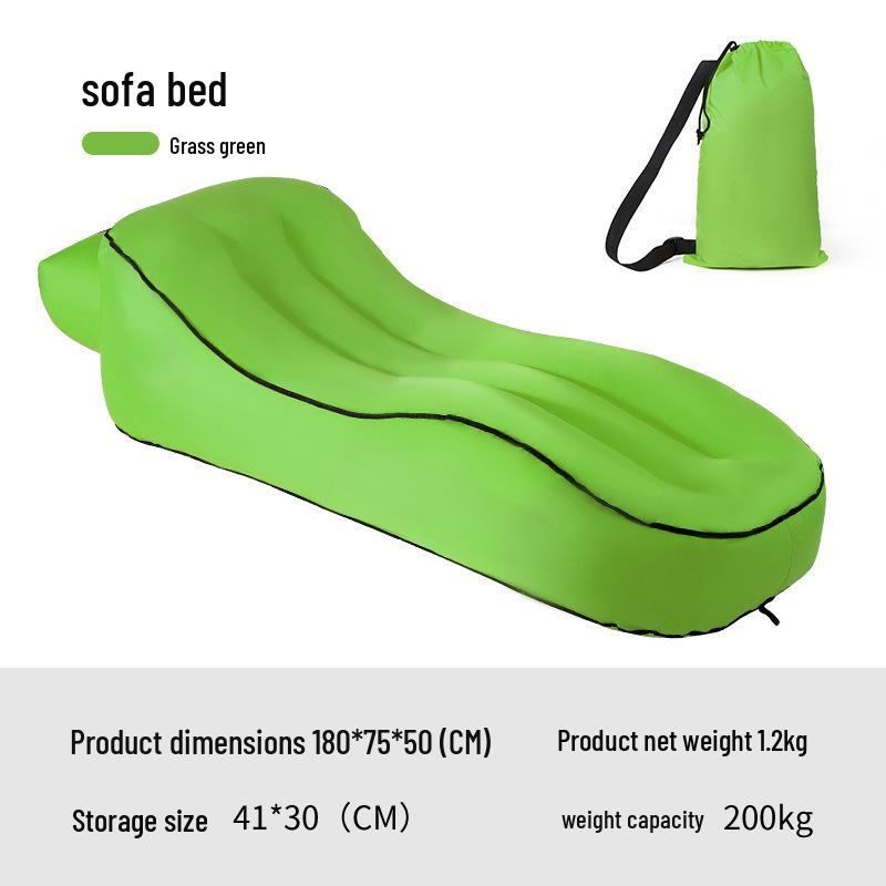 Inflatable Portable Air Lounger Beach Sofa - Outdoor Lazy Nap Bed