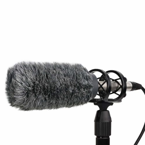 YOUSHARES NTG3 Pare-brise de microphone - Deadcat Muff anti-vent pour microphone canon Road NTG-3 et Sennheiser MKH416, 7,1" de long