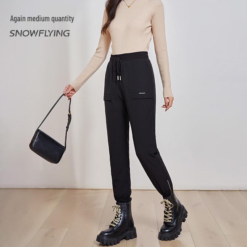 

SNOWFLYING Women s 2024 Winter Cargo Goose Down Pants 190