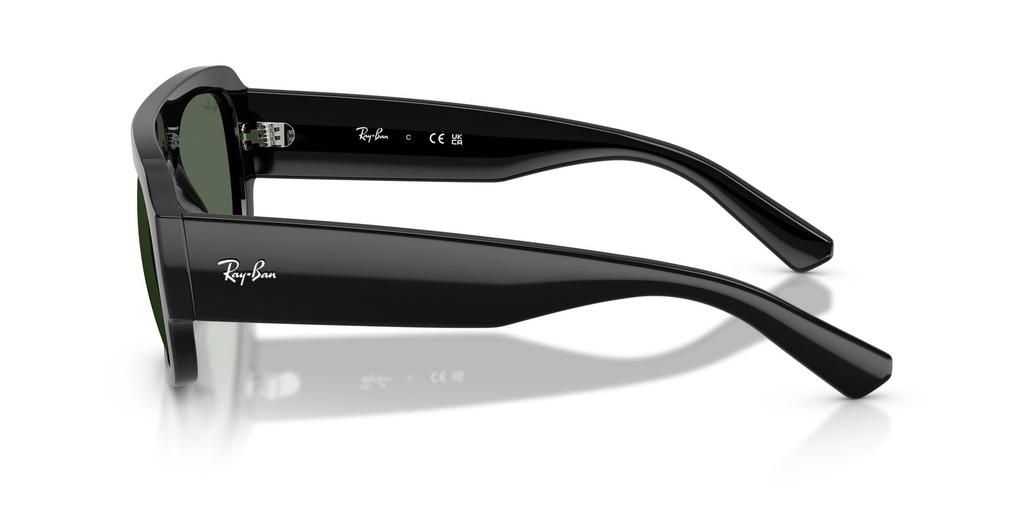 sunglasses 0RB2218 BLACK DARK GREEN 55mm Ray-Ban
