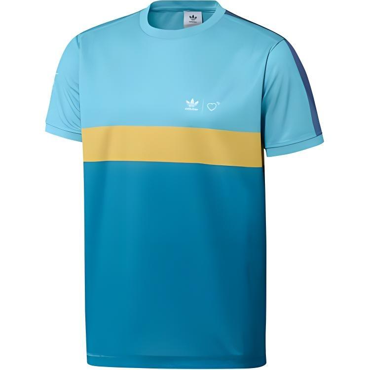 adidas x Human Made Graphic T-shirt Aqua Men s HA7923 L