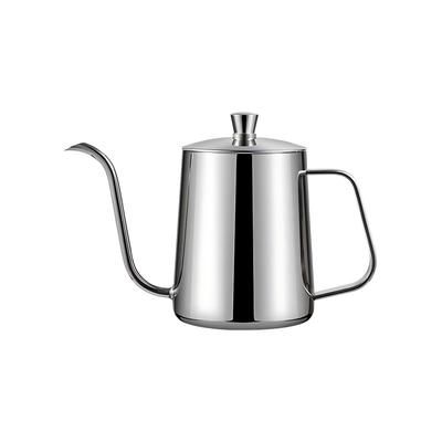 CHFNJJ Stainless Steel Coffee Narrow Mouth Drip With Coffee Drip Pot for One Person Pot, Gooseneck, Kettle, Scale, (350ML)