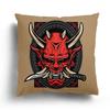 Bedroom Cushion Cover Cartoon Pillowcase Japanese Samurai  Character  Mask Living Room