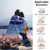 Custom 1pc Rat Chef's Adventure Blanket, Soft And Comfortable Blanket, Casual Warm, Camping Travel Blanket, Birthday Gift Q910231