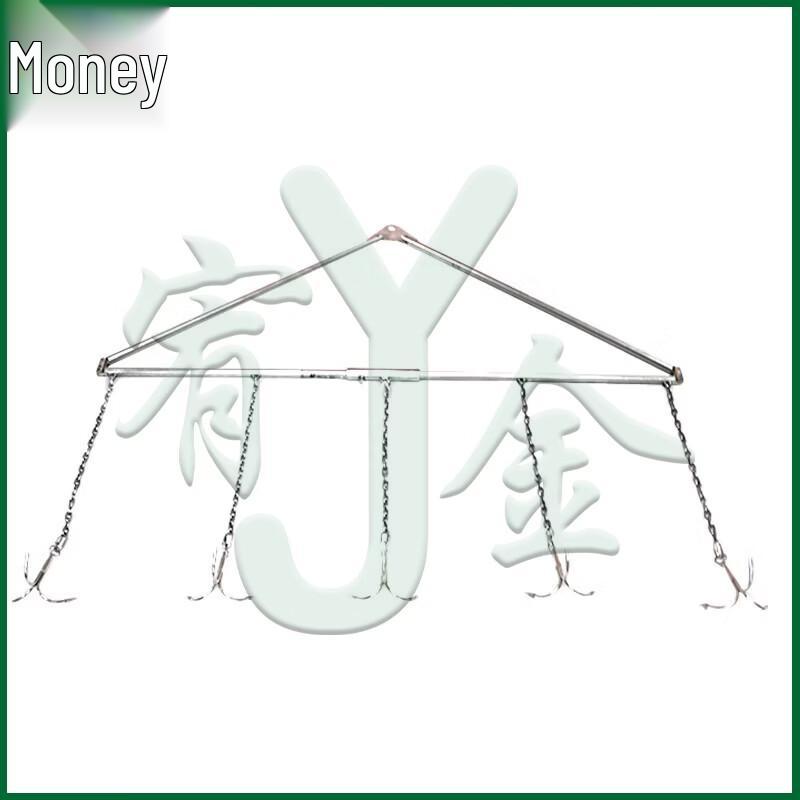 Stainless Steel Detachable 3-Claw Water Rescue & Salvage Hook