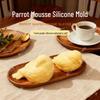 Parrot-Shaped Food-Grade Dessert Mold for Mousse, Cake, Panna Cotta, Pudding, and Yam
