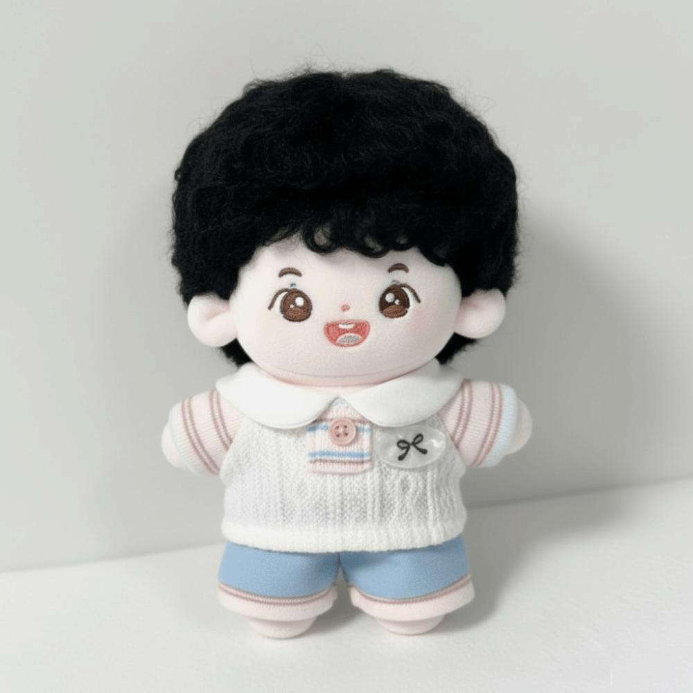 T-shirt Doll Clothes Outfit Shorts Doll Dress Up Set 10cm Cotton Doll Clothes  Doll Accessories