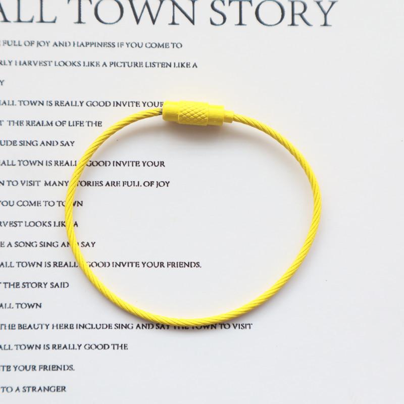 1 stk Fargerik Bagasjelappklemme i Rustfritt Stål Slitesterk og Enkel å Installere Perfekt for Reise og Daglig Bruk