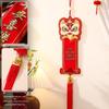 New Year Fu Character & Lion Dance Hanging Ornaments