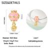 Authentic Charm Bead Charms Copper Rose Gold Plated Bear Hot Air Balloon Bead Charms Compatible With Bracelets Women Jewellery Making Diy Gift