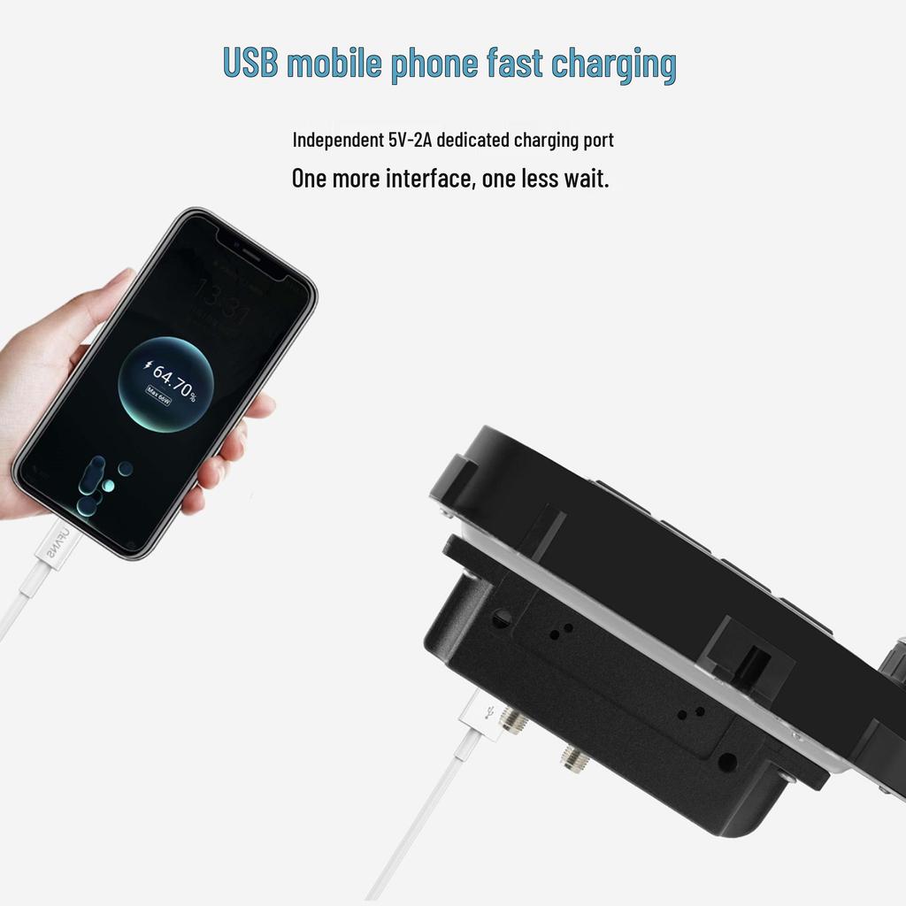 7" Dual-Chip Auto Bluetooth MP5 mit Android Auto, Wireless CarPlay und GPS-Navigation