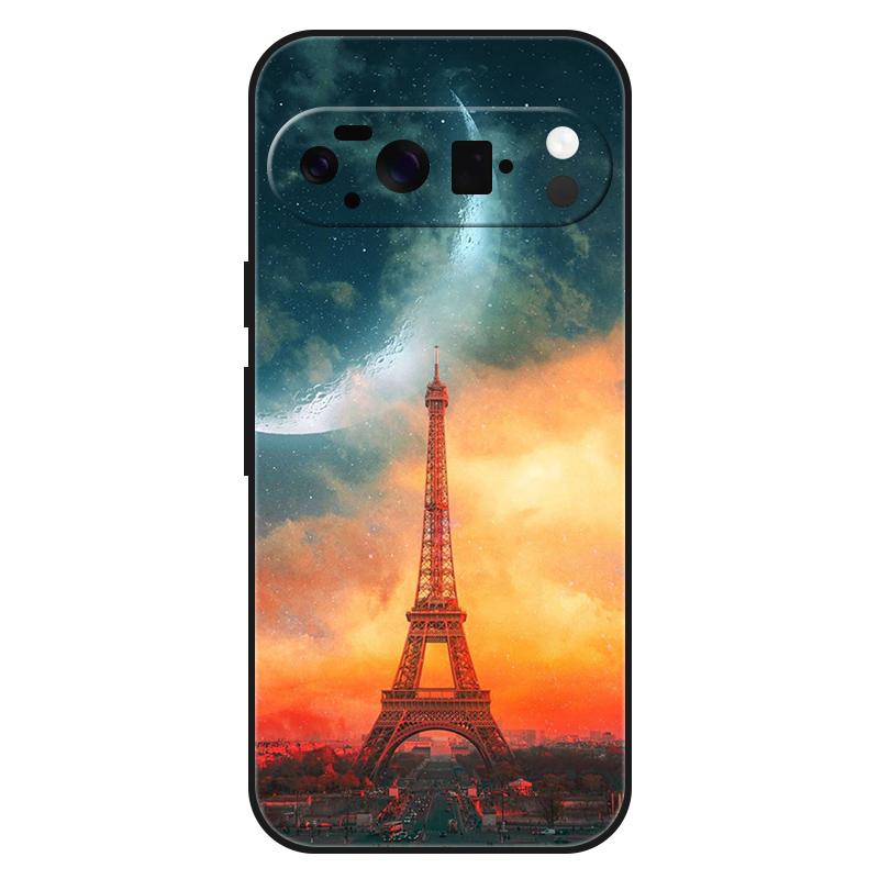 For Google Pixel 10 Pro Case Luxury Silicone Starry Sky Painted Soft Bumper for Google Pixel 10 Pro XL 10a Phone Cover TPU Funda