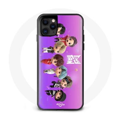 Hülle für iPhone 11 BTS TinyTAN Animationsposter RM Jin Suga J-Hope Jimin Jungkook und V Mic Drop Dance