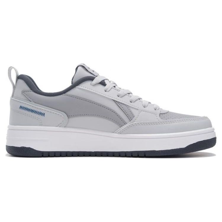 Li Ning Haiduan Spliced Upper Thick Sole Height Increasing Shock Absorbing Non-Slip Wear-Resistant Rebound Low-Top Sports Casual Shoes AGCT377-1