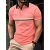 Summer New Quick Drying Lapel Polo Shirt With Button Pocket For Men'S Sports Polo Shirt Fitness And Casual Slim Fit Daily Work Shirt