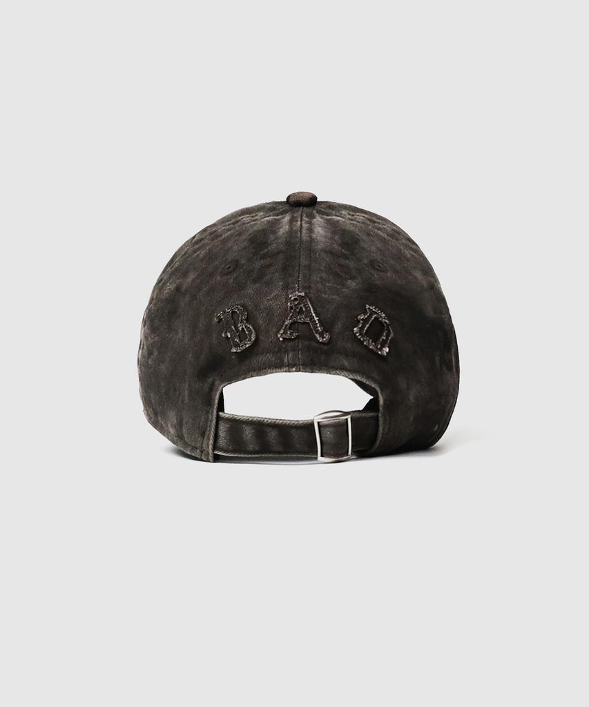 BADBLOOD Mystic Big Patch Ball Cap - Dark Brown Leopard