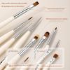Nails Art Liner Brush Elongated Lines Drawing Painting Nail Design Pen Uv Gel 3D Carving Brush Professional Manicure Salon Tool