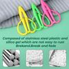 Mini Small Sharp Scissors Silicone Soft Handle Stainless Steel Craft Scissors Portable with Cover Tiny Detail Scissor
