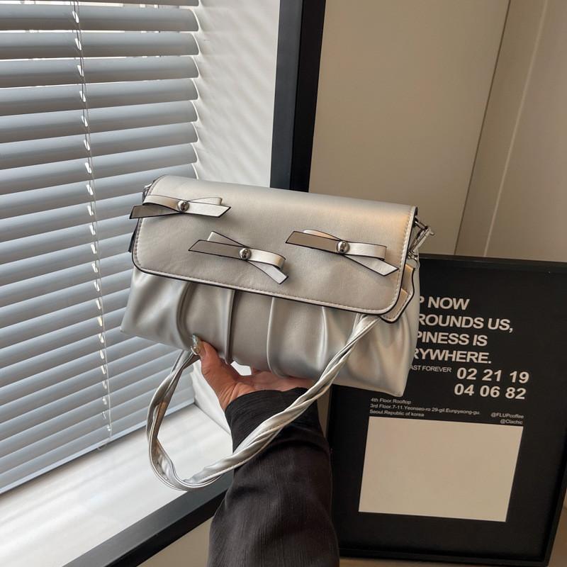 Trendy Spacious Fashion Crossbody Bag For Women 2024 Stylish Pu Leather Shoulder Bag