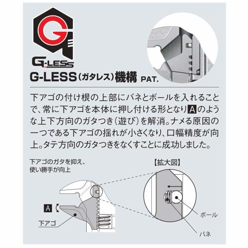 Lobtex Hybrid Adjustable Wrench X W-ZERO UM36XGB, Total Length 250mm