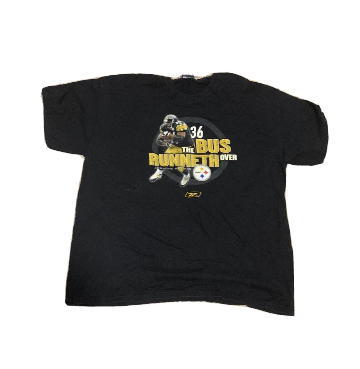 vintage pittsburgh steelers shirt Men Xl The Bus Black 4XL