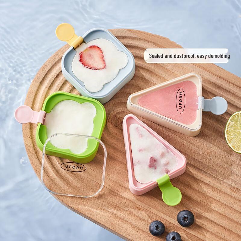 Pinhuan DIY Ice Cream & Ice Pop Molds 4-Pack