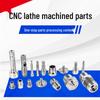 Swiss-Type Precision CNC Machined 304 Stainless Steel Parts