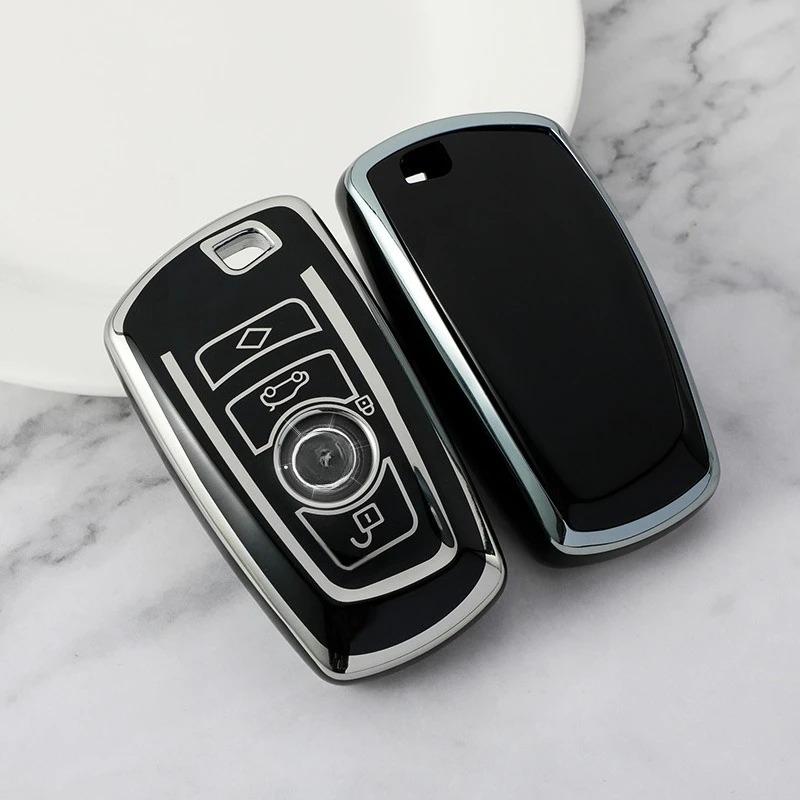 Car Remote Key Case Cover for BMW F30 F10 F20 F18 F25 M3 M4 E34 E36 1 3 5 7 Series X1 X3 X4 X5 TPU Shell Accessories