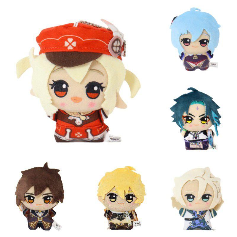 Zhongli Genshin Impact Xiao Plush Doll Pendant Figures Toys Game Cute Gifts
