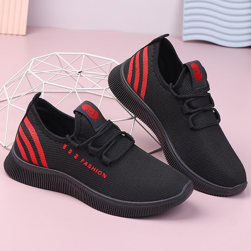 ****** and Autumn old ******* cloth shoes women's casual lazy shoes low-top canvas sports single shoes daily s**t-soled mother shoes