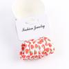 6Pcs/Set High Elasticity Printed Scrunchie Women Girls Children Elastic Hair Rubber Bands Accessories Tie Hair Rope Ring Holder