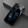 Deep Sea Starry Sky Whale Shark Tempered Glass Phone Case For iPhone 17 16 15 14 13 12 11 Pro Max 17 Air 7 8 Plus XS X XR Cover
