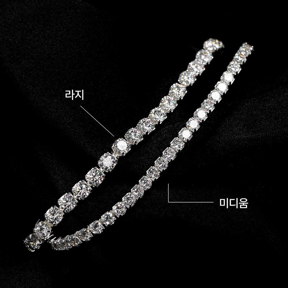 Silver925 Pure Tennis Bracelet L