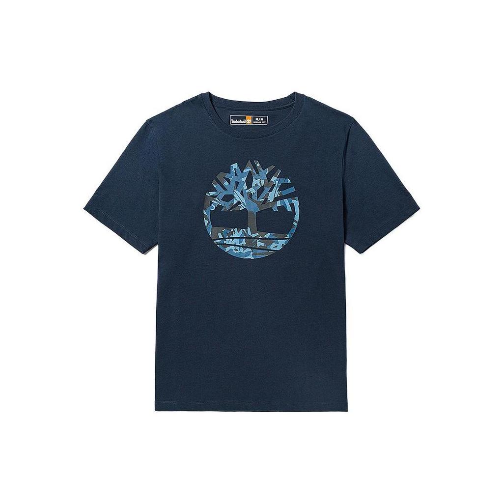 Timberland T Shirt Men's Dark Sapphire A6DVK-433
