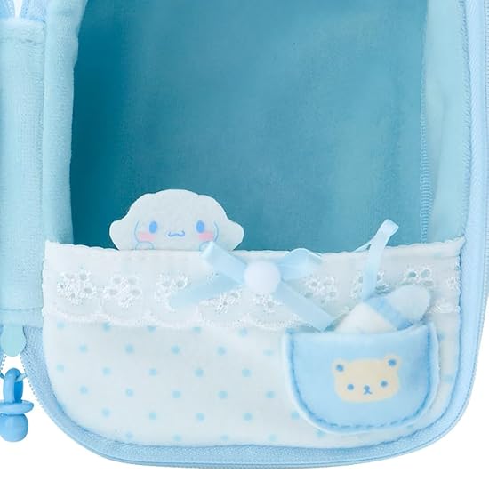 SANRIO Cinnamoroll Plush Pouch Enjoy Idol Baby Cinnamon 15.5×12×9cm Character SANRIO 184683