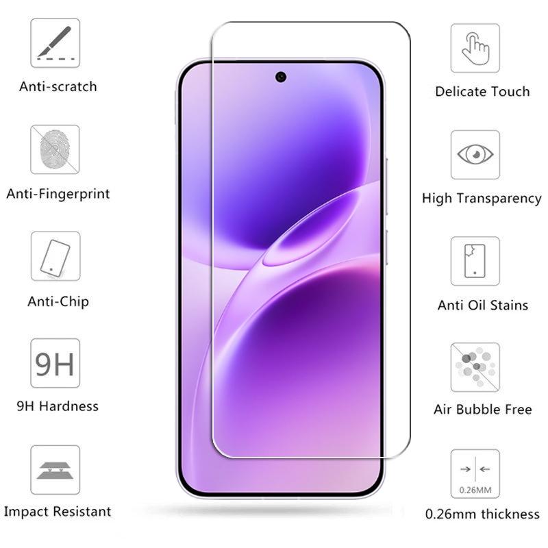 Full Clear Glass For For Vivo X300 FE Tempered Glass Vivo X300 FE Screen Protector HD Protective Phone Film Vivo X300 FE