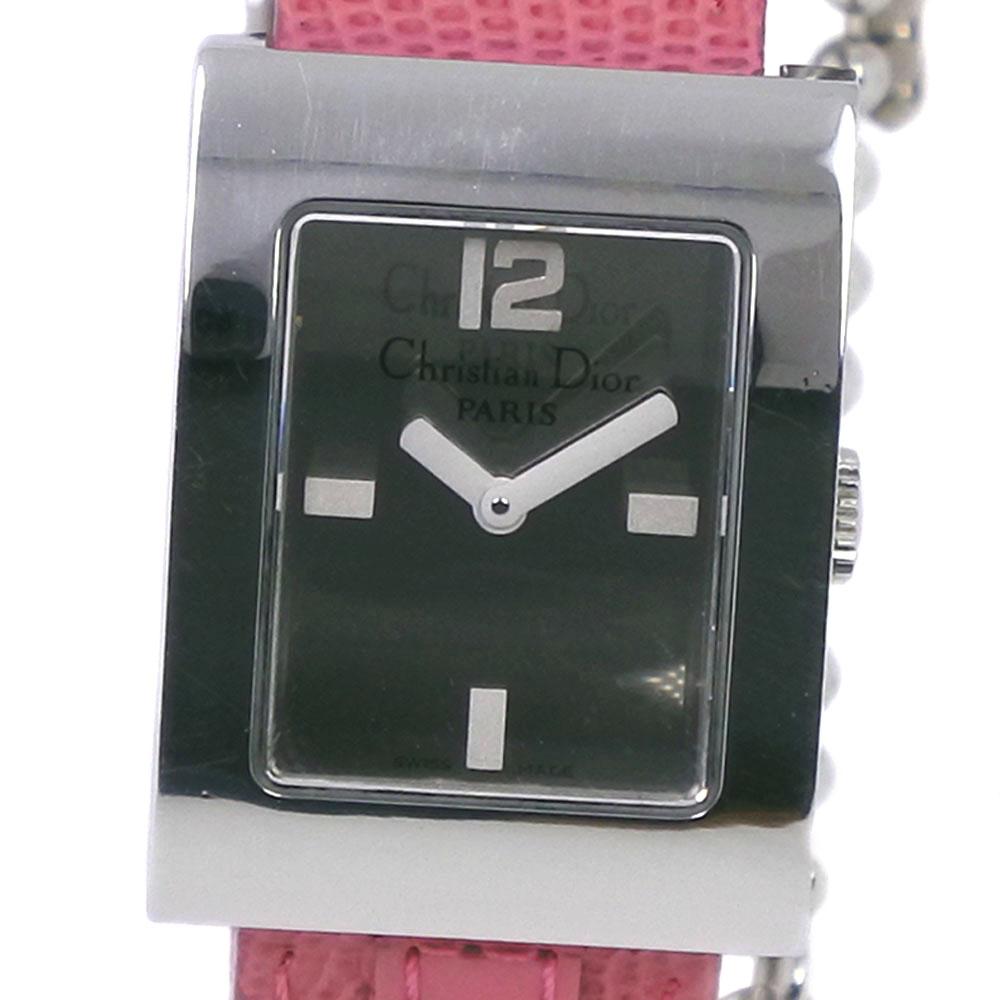 

Dior Maris Watches D78-109 pink SilverDial Stainless Steel/leather Quartz Women Used