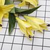 Plastik Simulation Lilium Brownii Blume 5 Köpfe Künstliche Blumen Wohnzimmer Schreibtisch