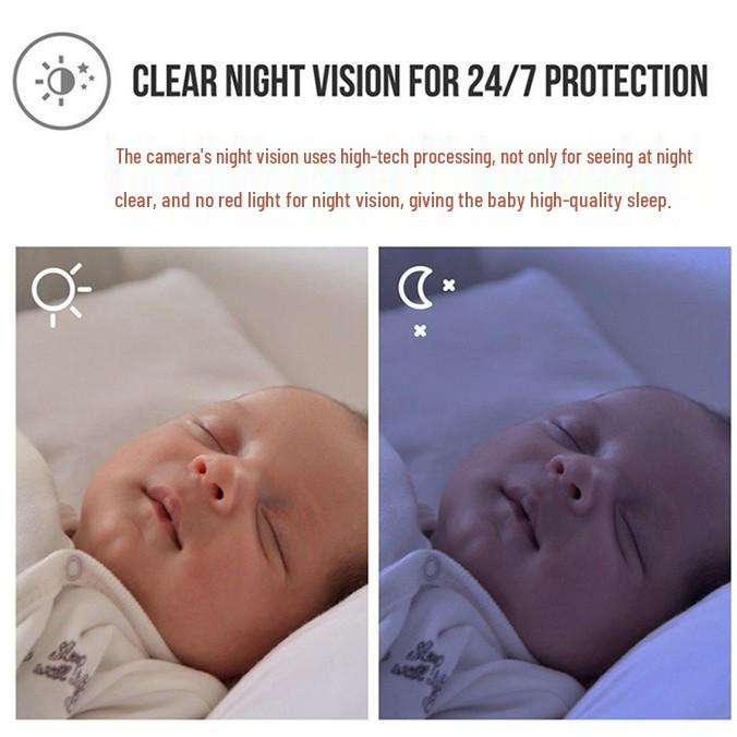 2-Inch Screen Wireless Baby Monitor
