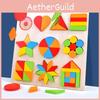 Geometrisches Formenspielzeug Für Kinder Pädagogisches Holzspielzeug Für Frühes Lernen Entwicklung