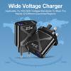 5V/9V/12V USB Travel Charger with US/EU/UK Specs, PD25W & QC3.0 Fast Charging