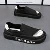 New Men Casual Shoes Designer Canvas Breathable One Step Lazy Shoes 2024 Fashion Thin Style Comfortable Men's Loafers Zapatillas
