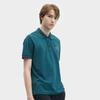Fila Heritage Series Knitted Short Sleeve Polo Shirt Men Tops Wanshan-Green F11M428119FDG